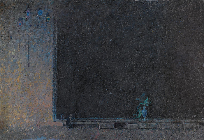 鲍里斯·斯维什尼科夫（Boris Sveshnikov）作品-生命是一个时钟，1969年