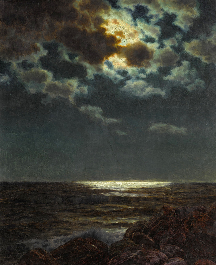 伊万·费多罗维奇·乔尔塞(Ivan Fedorovich Choultsé)作品-月夜