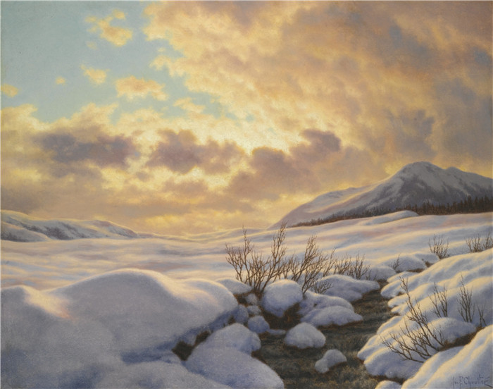 伊万·费多罗维奇·乔尔塞(Ivan Fedorovich Choultsé)作品-山溪