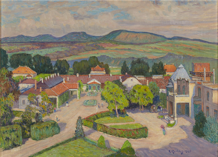 安东·亨伯格（Anton Genberg )风景作品-Fjallmotiv, 1903