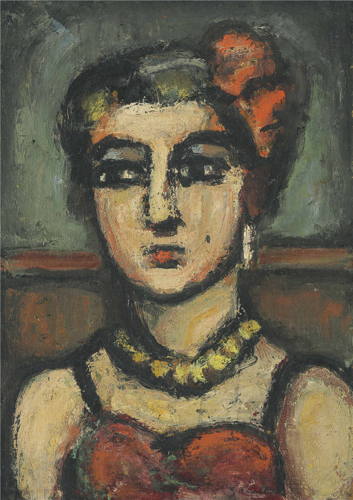 乔治·鲁奥（Georges Rouault）高清作品-圆形剧场 (2)