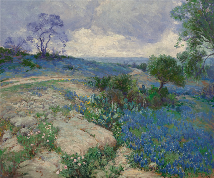 朱利安·昂德多克(Julian Onderdonk)高清油画-遗产Heritage Onderdonk