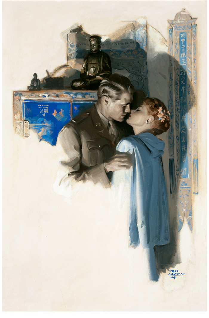 汤姆·罗威尔（Tom Lovell）高清作品-吻 The Kiss