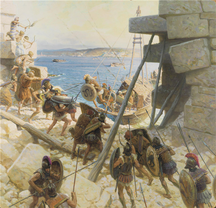 汤姆·罗威尔（Tom Lovell）高清作品-轮胎围城 siege of tyre