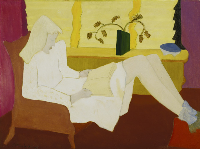 米尔顿·艾弗里（Milton Avery）高清作品-青春期 ADOLESCENCE