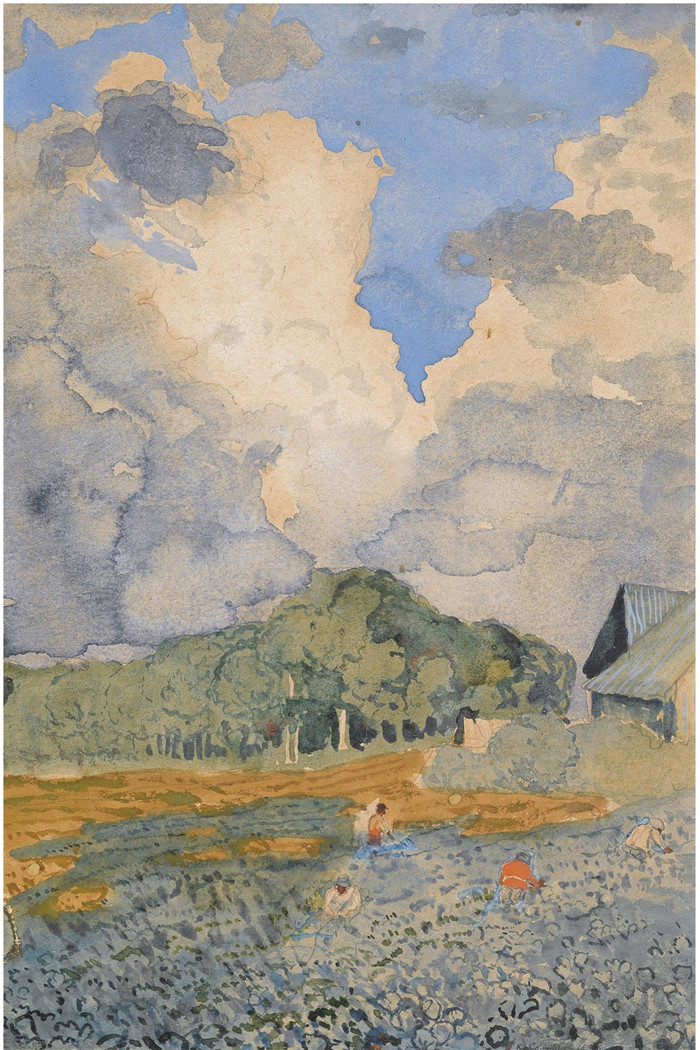 康斯坦丁·索莫夫(Konstantin Somov)高清作品-雨后