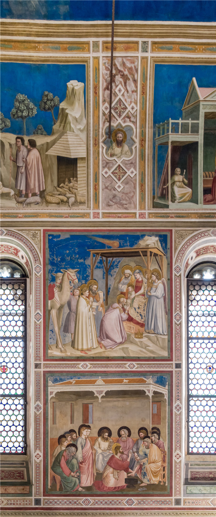 乔托·迪·邦多纳（Giotto di Bondone）高清作品-斯克鲁维尼角（帕多瓦）Capella degli Scrovegni (Padova) jm56695