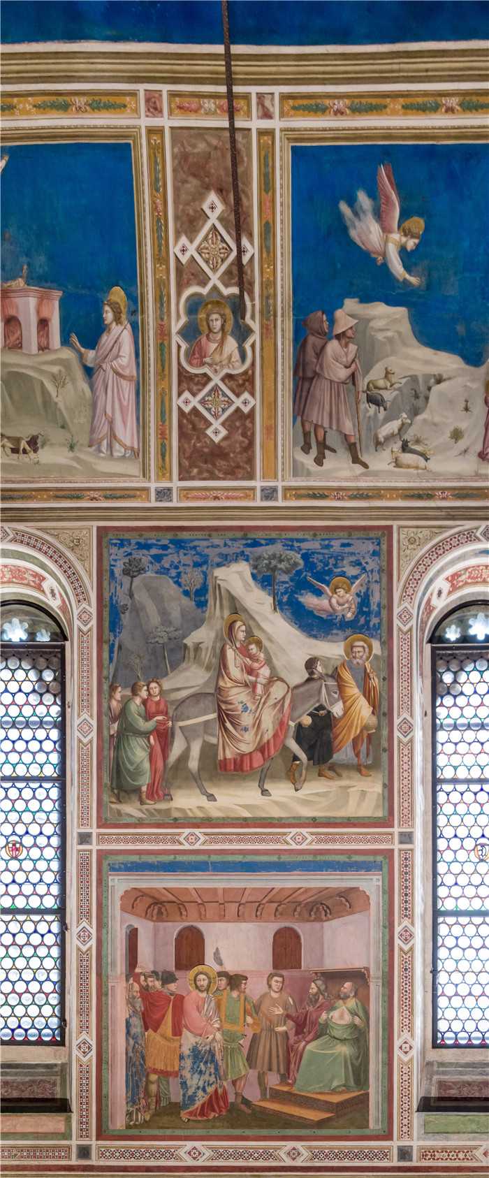 乔托·迪·邦多纳（Giotto di Bondone）高清作品-斯克鲁维尼角（帕多瓦）Capella degli Scrovegni (Padova) jm56685