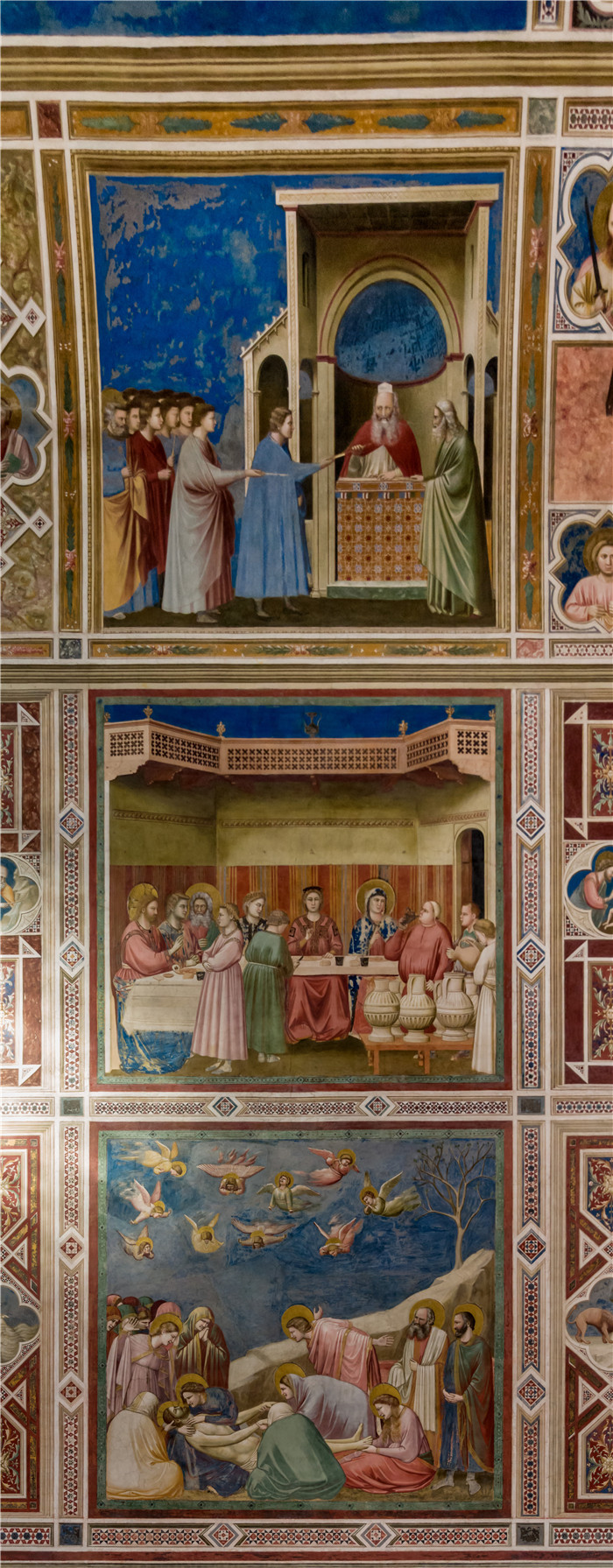 乔托·迪·邦多纳（Giotto di Bondone）高清作品-斯克鲁维尼角（帕多瓦）Capella degli Scrovegni (Padova) jm56665