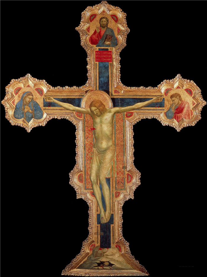 乔托·迪·邦多纳（Giotto di Bondone）高清作品-十字架the crucifix  c.1317 Padua, Museo Civico