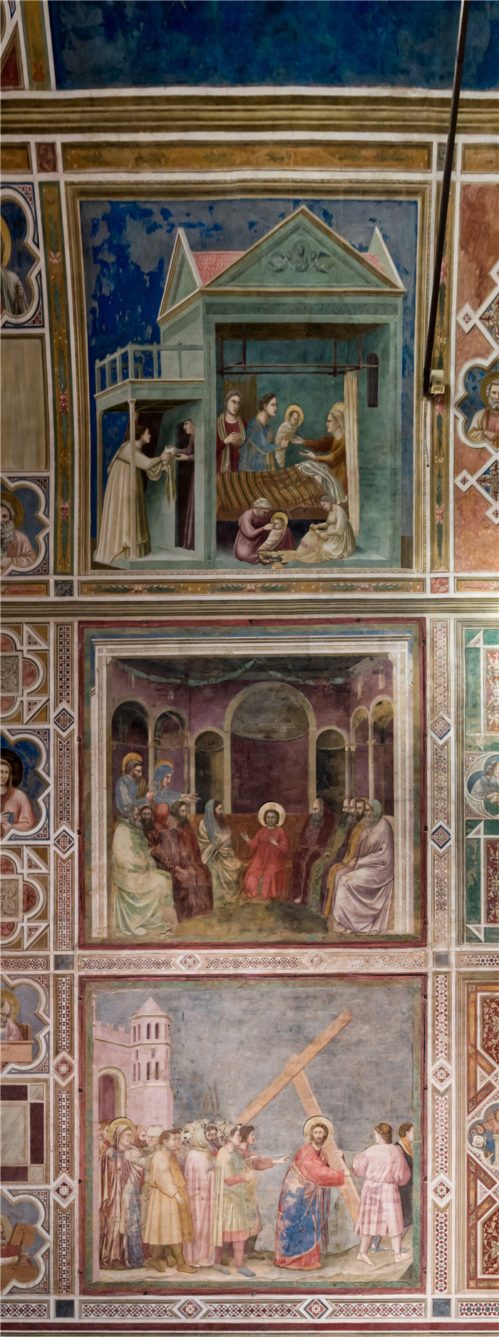 乔托·迪·邦多纳（Giotto di Bondone）高清作品-斯克鲁维尼角（帕多瓦）Capella degli Scrovegni (Padova) jm56675