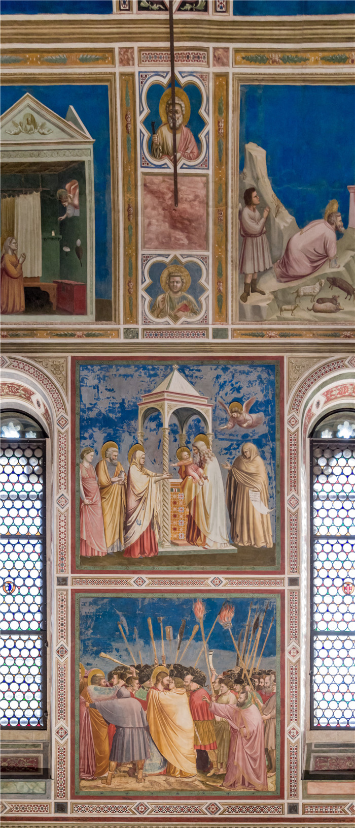 乔托·迪·邦多纳（Giotto di Bondone）高清作品-斯克鲁维尼角（帕多瓦）Capella degli Scrovegni (Padova) jm56690