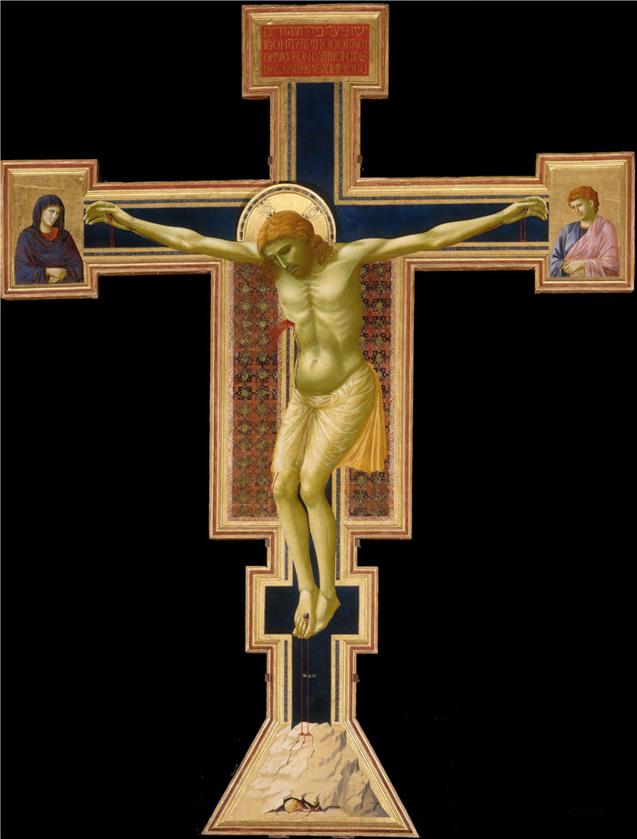 乔托·迪·邦多纳（Giotto di Bondone）高清作品-十字架the crucifix 1290-1300