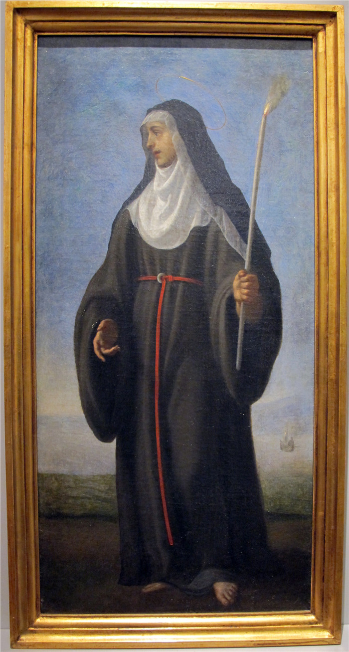 马萨乔（Masaccio）高清作品-扎诺比·罗西Zanobi rosi, santa brigida, 1626