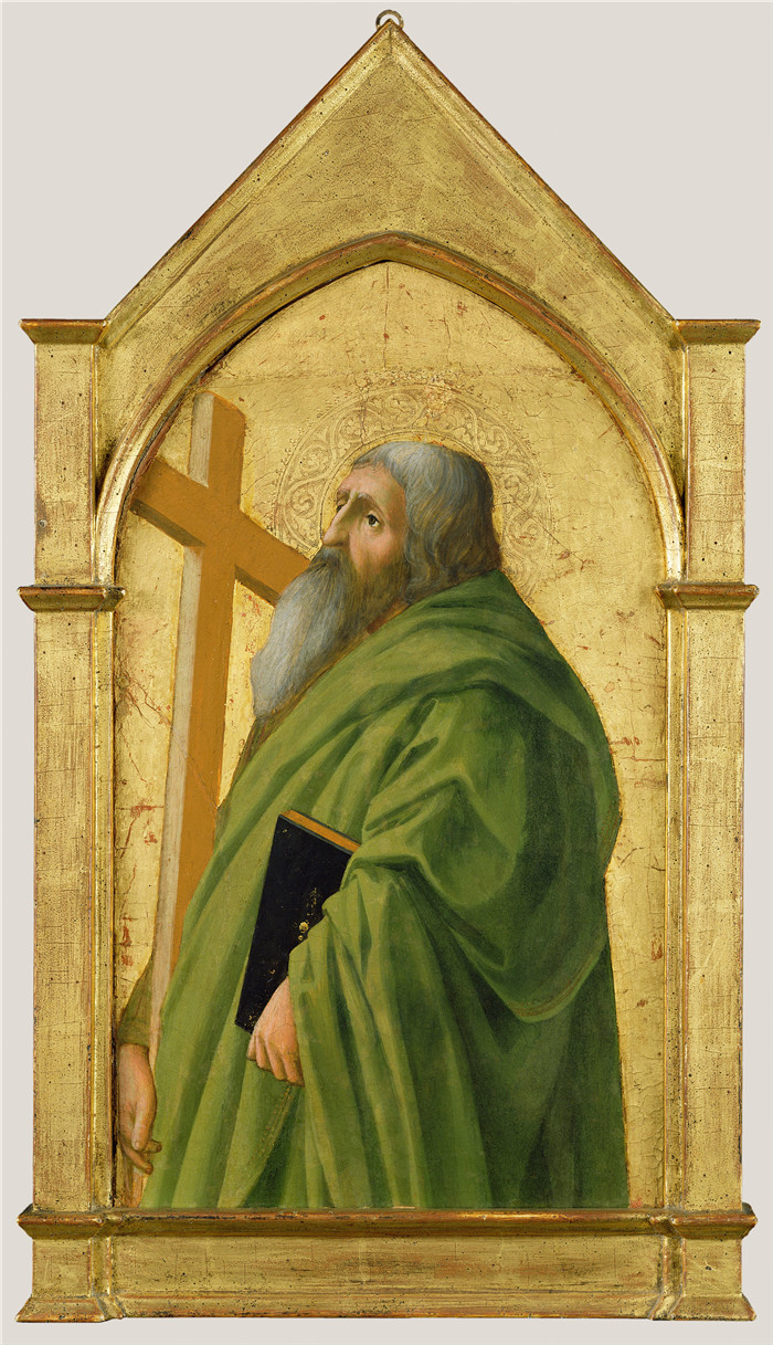 马萨乔（Masaccio）高清作品-圣安德鲁Saint Andrew