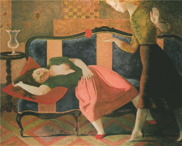 巴尔蒂斯(Balthus)高清作品-梦想