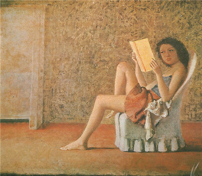 巴尔蒂斯(Balthus)高清作品-卡蒂亚阅读