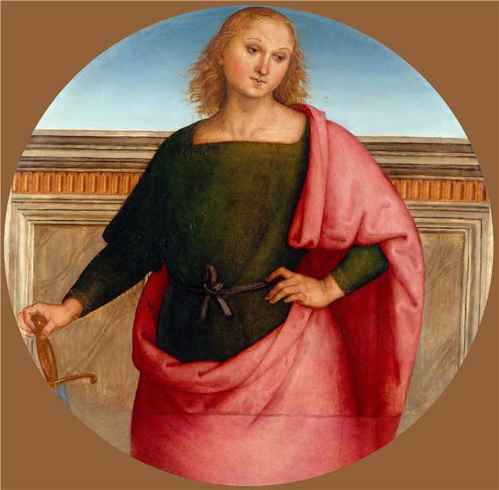 佩鲁吉诺（Pietro Perugino）高清作品-圣玛蒂娜Saint Martina, 1510