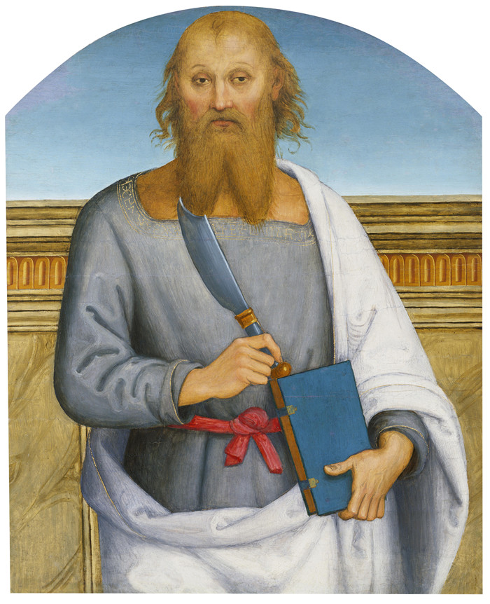 佩鲁吉诺（Pietro Perugino）高清作品-圣巴塞洛缪