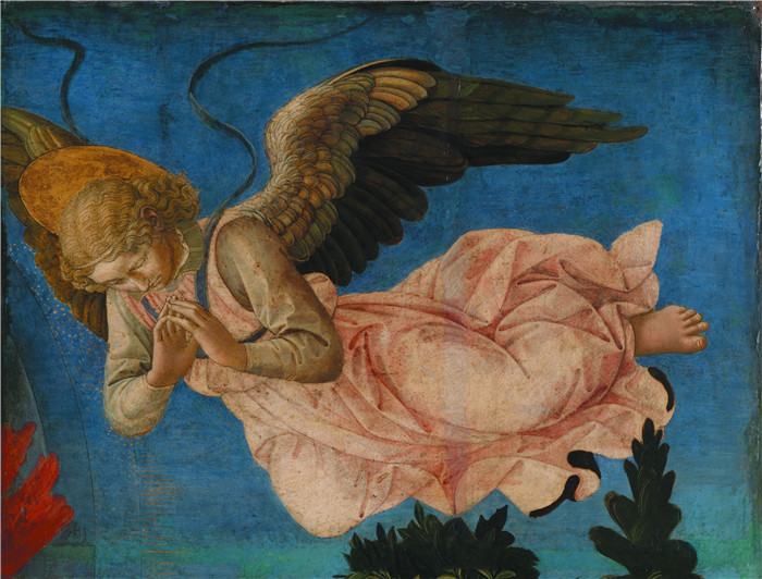 菲利皮诺·利皮（Filippino Lippi）作品-天使（右手） Angel (Right Hand)