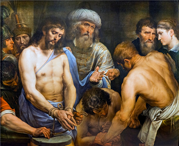 彼得鲁斯·克里斯特斯（Petrus Christus）作品-就是这个人Ecce homo