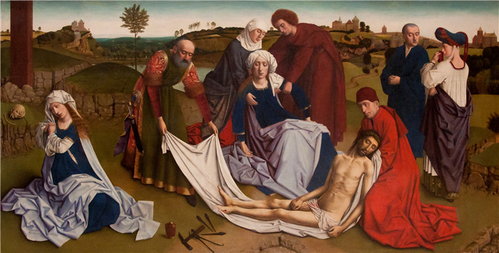 彼得鲁斯·克里斯特斯（Petrus Christus）作品-哀歌La lamentation