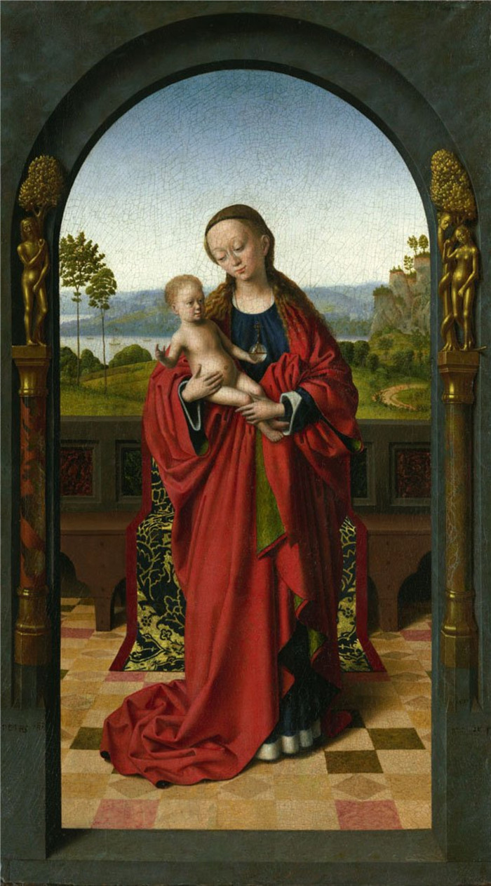 彼得鲁斯·克里斯特斯（Petrus Christus）作品-麦当娜