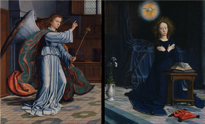 杰拉德·大卫（Gerard David）作品-天使报喜 3