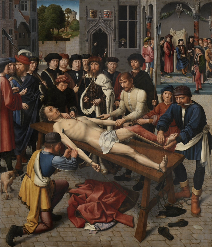 杰拉德·大卫（Gerard David）作品-冈比西斯的审判
