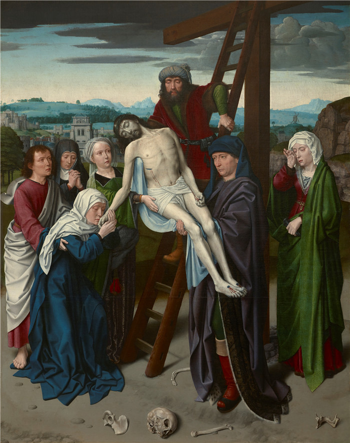 杰拉德·大卫（Gerard David）作品-从十字架上下来