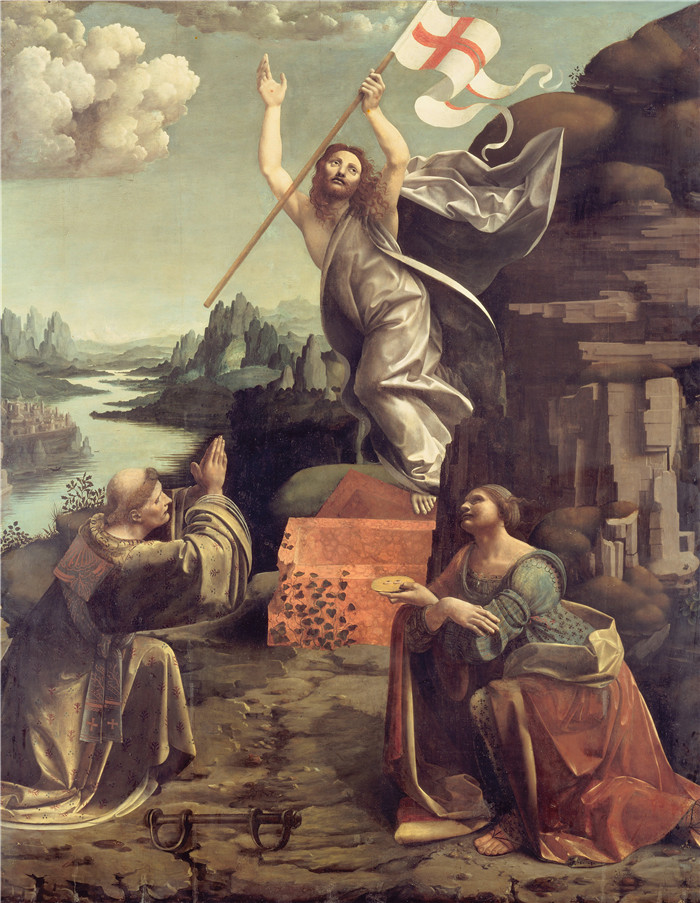 乔凡尼·安东尼奥·博尔特拉菲奥（Giovanni Antonio Boltraffio）作品-基督的复活