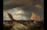 约瑟夫·马洛德·威廉·特纳（Joseph Mallord William Turner）-泰晤士河与梅德韦（Medway）的交汇处1807油画