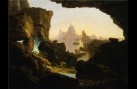 托马斯·科尔（Thomas Cole），《洪水的沉陷》， 1829年油画