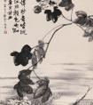 于非的《芙蓉游鱼图》作品