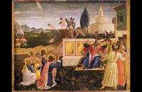 弗拉·安杰利科（Fra Angelico，意大利，1400-1455）作品-圣科斯马斯和圣达米安打捞