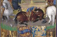 让·福凯（Jean Fouquet，法国画家，1420-1481）作品-《圣保罗》