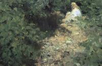 康斯坦丁·柯罗文 ( Konstantin Alekseevich Korovin)-《溪流，1902》作品欣赏