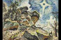 查尔斯·伯奇菲尔德 (Charles Burchfield)-太阳与岩石, 1918-1950作品欣赏