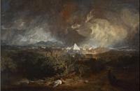 约瑟夫·马洛德·威廉·特纳（Joseph Mallord William Turner）--埃及第五瘟疫1800油画