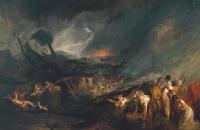 约瑟夫·马洛德·威廉·特纳（Joseph Mallord William Turner）-The Deluge 1805油画