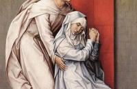 罗吉尔·范德韦登（Rogier van der Weyden，荷兰画家，1399 - 1464 年）作品-受难双联画