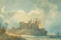 约瑟夫·马洛德·威廉·特纳（Joseph Mallord William Turner）-北威尔士的康威城堡（Conway Castle），1798年