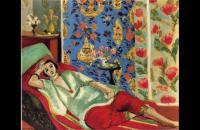 亨利·马蒂斯（Henri Matisse）-穿红色长裤的象牙形1924-1925