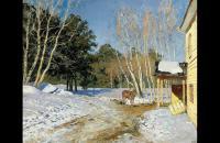 艾萨克·伊里奇·列维坦（ Isaac Ilyich Levitan） ——《Mart（三月），1895年》作品欣赏