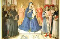 弗拉·安杰利科（Fra Angelico，意大利，1400-1455）作品-Bosco ai Frati 祭坛画作品