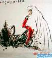 刘大为塔吉克新娘作画步骤