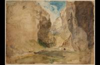 约瑟夫·马洛德·威廉·特纳（Joseph Mallord William Turner）-戈代尔疤痕1808油画