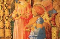 弗拉·安杰利科（Fra Angelico，意大利，1400-1455）作品-圣母加冕礼（详细）4