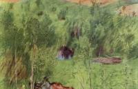 艾萨克·伊里奇·列维坦（ Isaac Ilyich Levitan） ——《溪流，1899年》作品欣赏