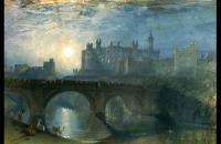 约瑟夫·马洛德·威廉·特纳（Joseph Mallord William Turner）-阿尼克城堡，诺森伯兰1829年水彩